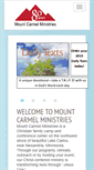 Mobile Screenshot of mountcarmelministries.com
